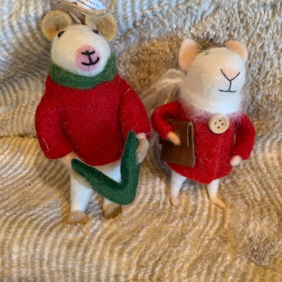Pottery Barn Kids Other - Pottery Barn Kids Felt Ornaments